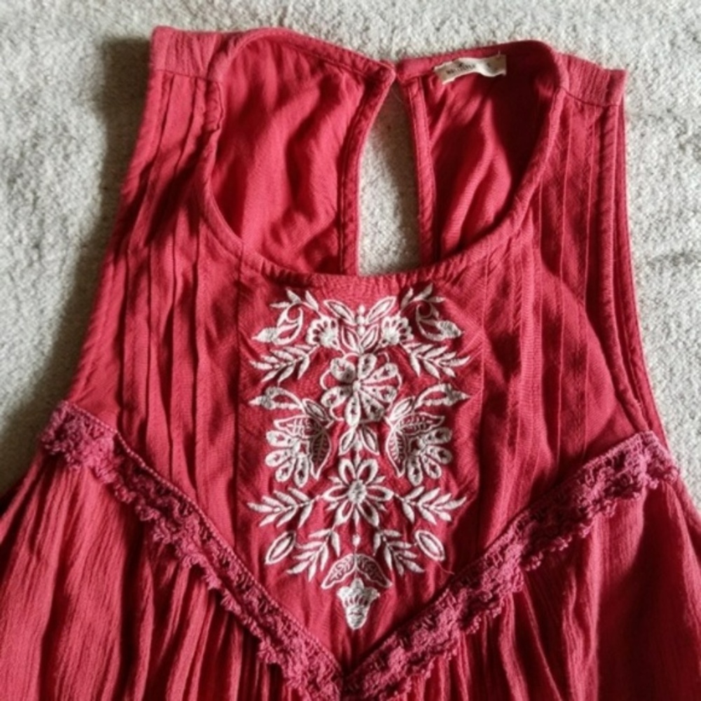 Hollister Hippie Sleeveless Dress with Floral